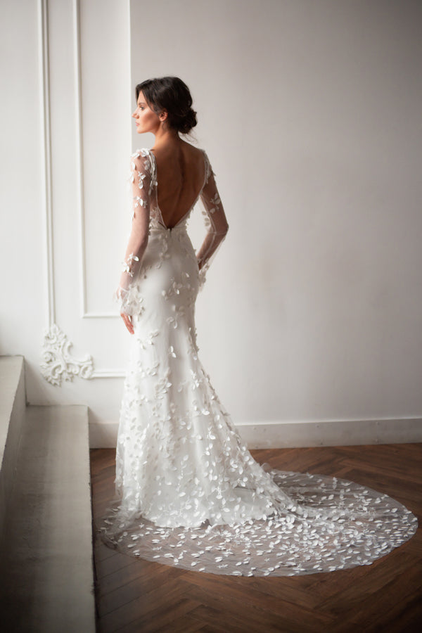 off-the-shoulder a-line wedding dress olivia product info and reviews Lace Off-the-Shoulders Wedding Dress Charlotte Light ivory / US 22