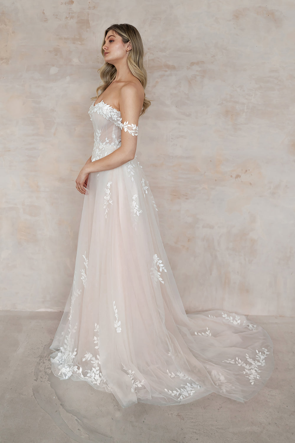 holly cowl neck bridal dress ivory Holly Cowl Neck Bridal Dress Ivory