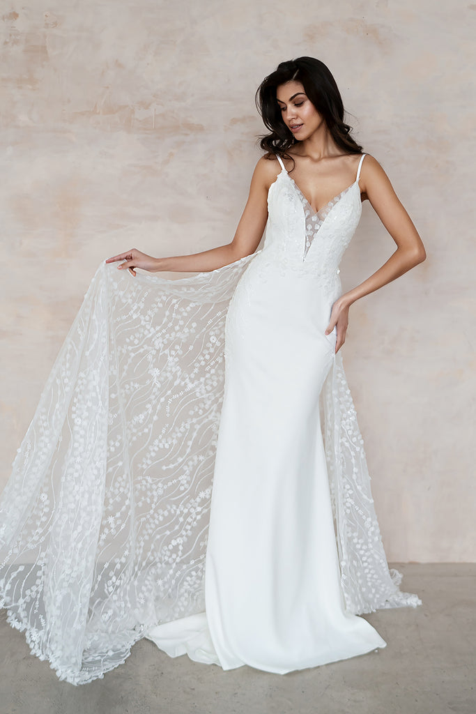 [BAU by Bride And You] NIA long dress ☆送料込☆ Nia Maxi Dress in White - Spring Summer 24 – INTERNATIONAL