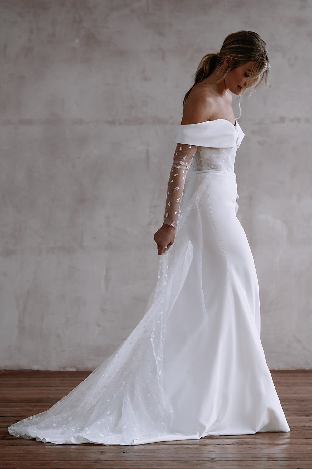 lace and liberty wedding dresses Low back wedding dress Liberty